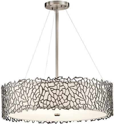 Kichler - 43347CLP - Silver Coral 22" Pendant
