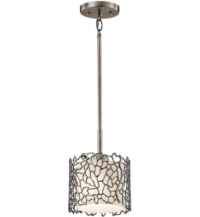 Kichler - 43349CLP - Silver Coral 7.25" Pendant