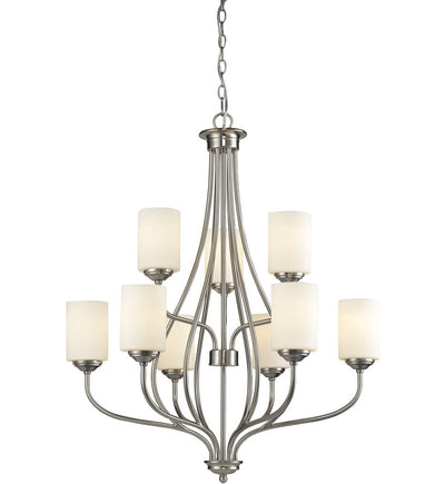 Z-Lite - 434-9-BN - Cardinal 30" Chandelier