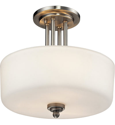 Z-Lite - 434-SF-BN - Cardinal 13" Semi-Flush Mount