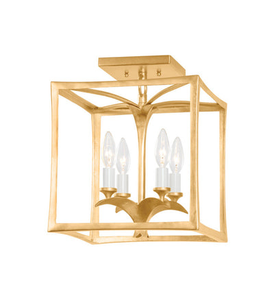 Corbett Lighting - 435-12-VGL/GL - Bergamo 12" Flush Mount