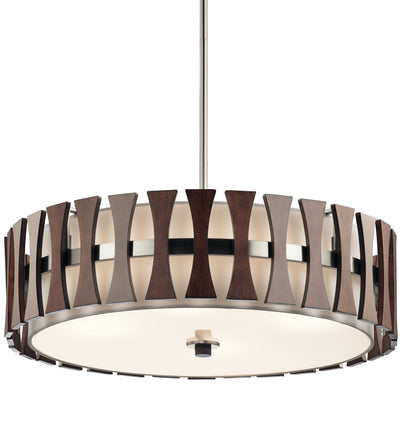 Kichler - 43753AUB - Cirus 24" Semi-Flush