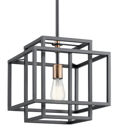 Kichler - 43982BK - Taubert 12" Pendant