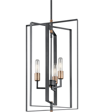 Kichler - 43983BK - Taubert 15" Pendant