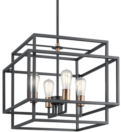 Kichler - 43984BK - Taubert 18" Pendant