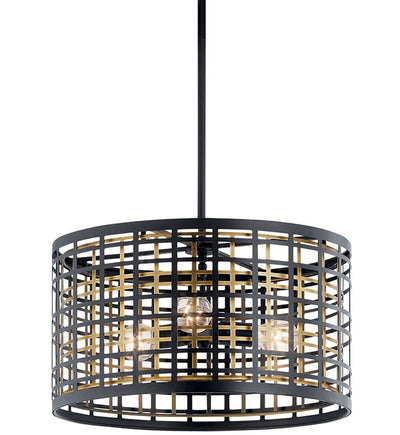 Kichler - 44075BK - Aldergate 18" Pendant
