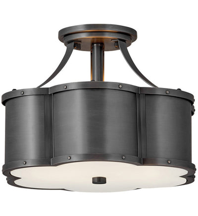Hinkley Lighting - Chance 14.25" Semi Flush Mount