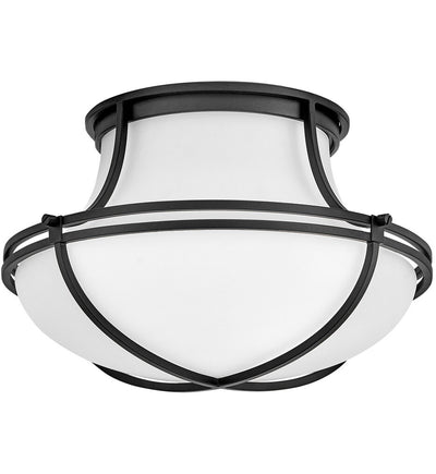 Hinkley Lighting - Saddler 15.25" Flush Mount