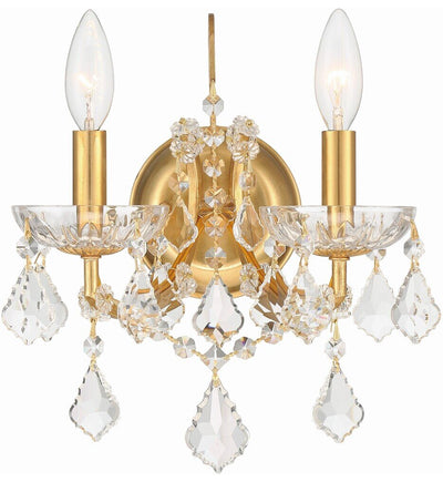 Crystorama - 4452-GA-CL-MWP - Filmore 12.5" Wall Sconce