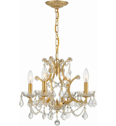 Crystorama - 4454-GA-CL-MWP - Filmore 17" Mini Chandelier