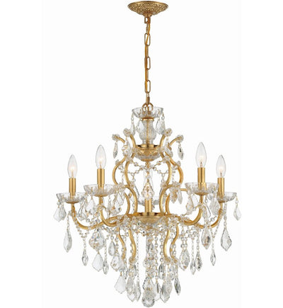 Crystorama - 4455-GA-CL-MWP - Filmore 23" Chandelier