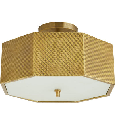 Arteriors - 44763 - Grespan 17" Semi-Flush