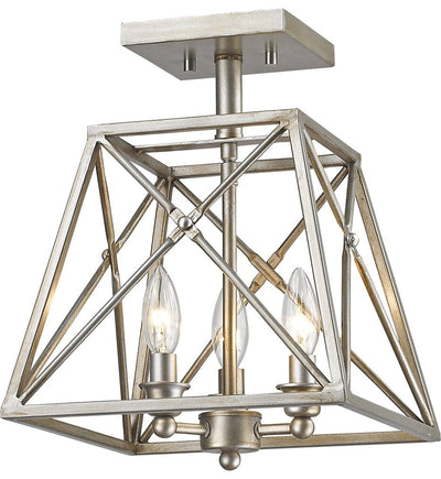 Z-Lite - Trestle 14" Semi-Flush Mount