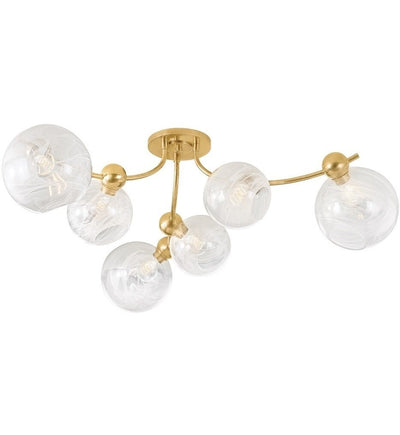 Corbett Lighting - 450-54-VB - Astraia 54" Semi Flush