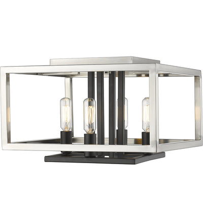 Z-Lite - Quadra 13" Flush Mount