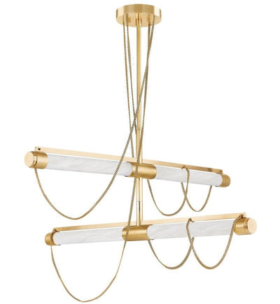 Corbett Lighting - 463-49-VB - Lariat 48.75" Chandelier