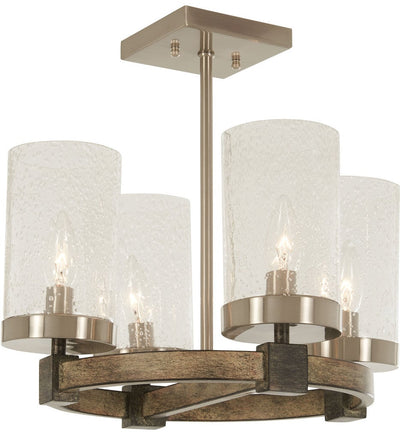 Minka-Lavery - 4637-106 - Bridlewood 15.75" Semi-Flush