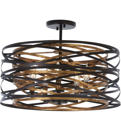 Minka-Lavery - 4671-111 - Vortic Flow 20" Semi-Flush Mount