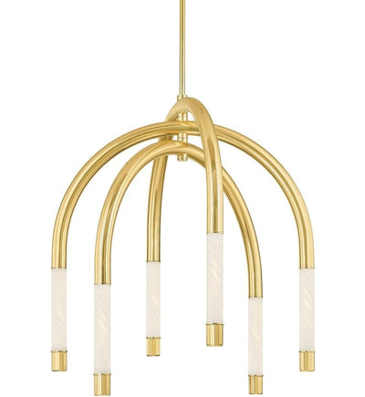 Corbett Lighting - 471-34-VPB - Zeme 33.75" Chandelier