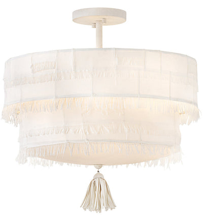 Hinkley Lighting - 47421TXP - Baya 19.25-Inch Semi-Flush Mount