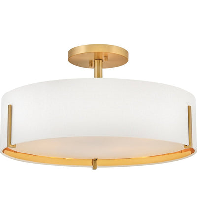 Hinkley Lighting - 47573LCB - Halle 19.5" Semi-Flush Mount