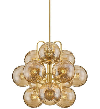 Corbett Lighting - 476-34-VPB - Cronus 34" Chandelier