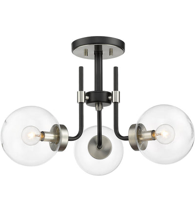 Z-Lite - Parsons 22" Semi-Flush Mount