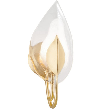 Hudson Valley - 4801-GL - Blossom 16" Wall Sconce