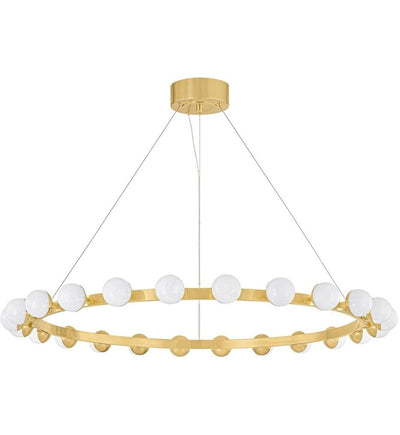 Corbett Lighting - 484-45-VB - Linus 45.25" Chandelier