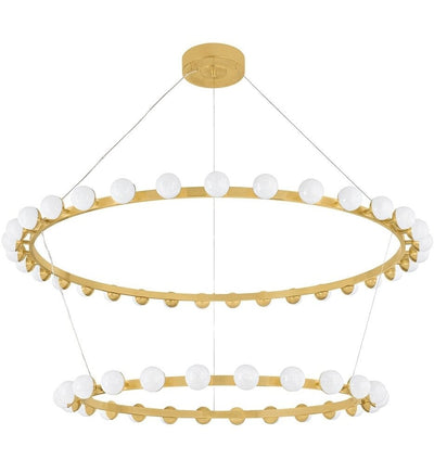 Corbett Lighting - 484-61-VB - Linus 61" Chandelier