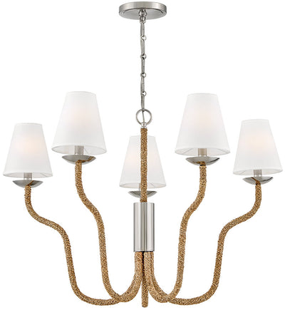 Hinkley Lighting - 48444PN-NAT - Harwich 36-Inch Chandelier