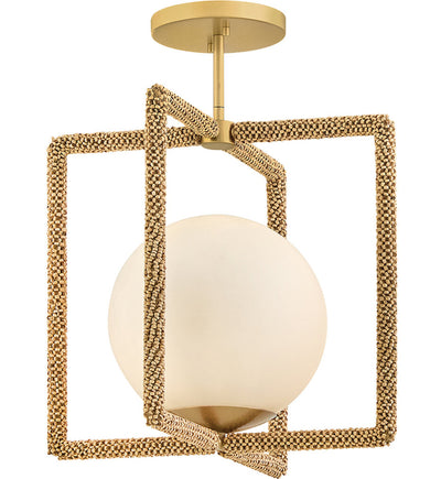 Hinkley Lighting - Keona 16.25-Inch Semi-Flush Mount