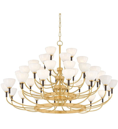 Corbett Lighting - 489-49-VB/BRZ - Brahma 48" Chandelier