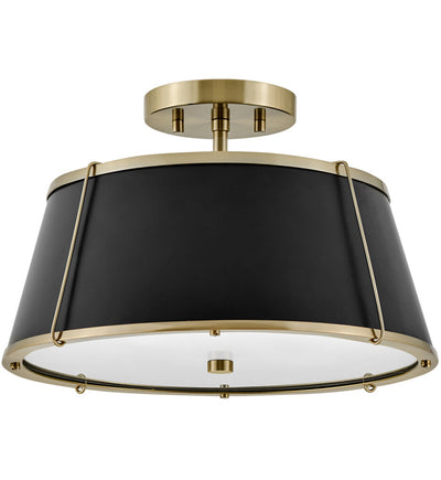 Hinkley Lighting - Clarke 15" Semi-Flush