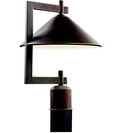Kichler - 49063OZ - Ripley 12" 1 Light Outdoor Post Lantern
