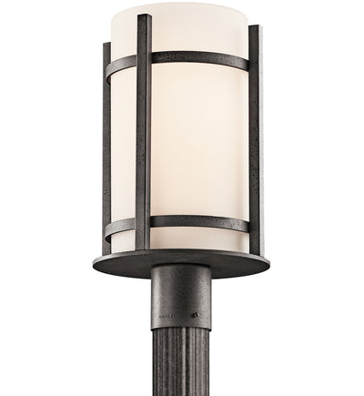 Kichler - 49123AVI - Camden 17" 1 Light Incandescent Outdoor Post Lantern