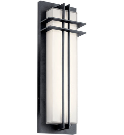Kichler - 49298BKTLED - Manhattan 22" Outdoor Wall Sconce