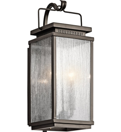 Kichler - 49385OZ - Manningham 18.75" Outdoor Wall Sconce