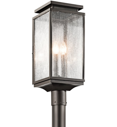 Kichler - 49388OZ - Manningham 8.5" 3 Light Outdoor Post Lantern