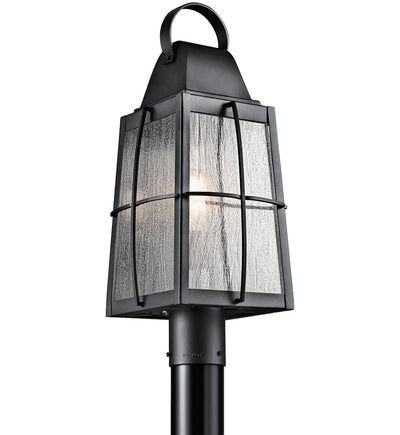 Kichler - 49555BKT - Tolerand 9.5" 1 Light Outdoor Post Lantern