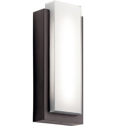 Kichler - 49557AZLED - Dahlia 18.75" Outdoor Wall Sconce