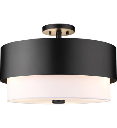 Z-Lite - Counterpoint 18" Semi-Flush