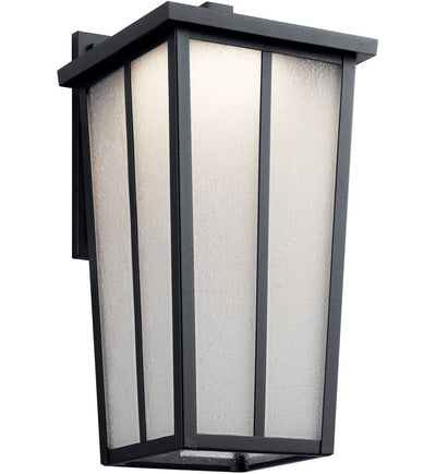 Kichler - 49624BKTLED - Amber Valley 17.25" Outdoor Wall Sconce