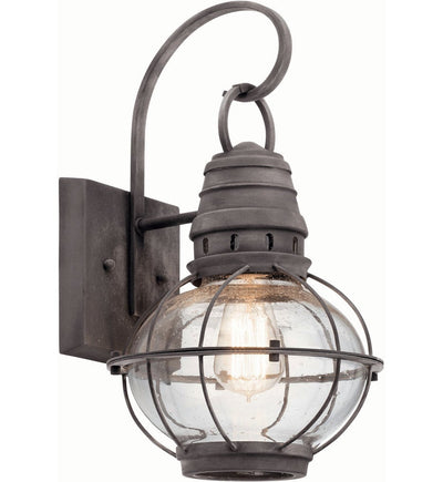 Kichler - 49628WZC - Bridge Point 16" Outdoor Wall Sconce