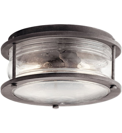 Kichler - 49669WZC - Ashland Bay 12" Outdoor Flush Mount