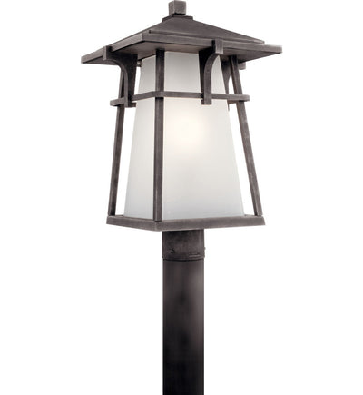 Kichler - Beckett Weathered Zinc 20" Outdoor Post Lantern