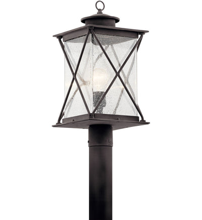 Kichler - Argyle Weathered Zinc 19.5" Outdoor Post Lantern