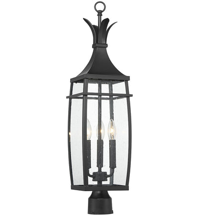 Savoy House - 5-769-BK - Montpelier 29" Post Light