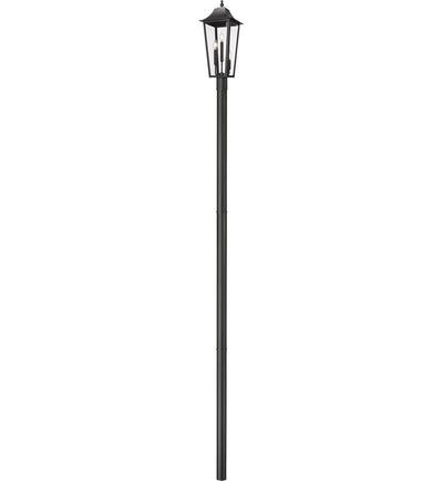 Z-Lite - 5008PHBR-5009P120-BK - Gannon 144.75" Outdoor Post Light