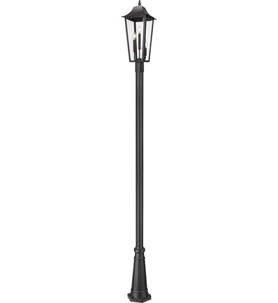 Z-Lite - 5008PHBR-5011P-BK - Gannon 120.75" Outdoor Post Light